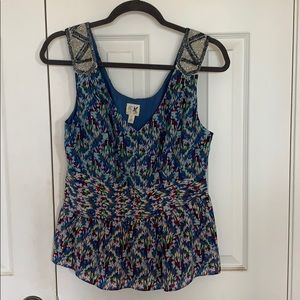 Edme & Esyllte size 8 beaded top
